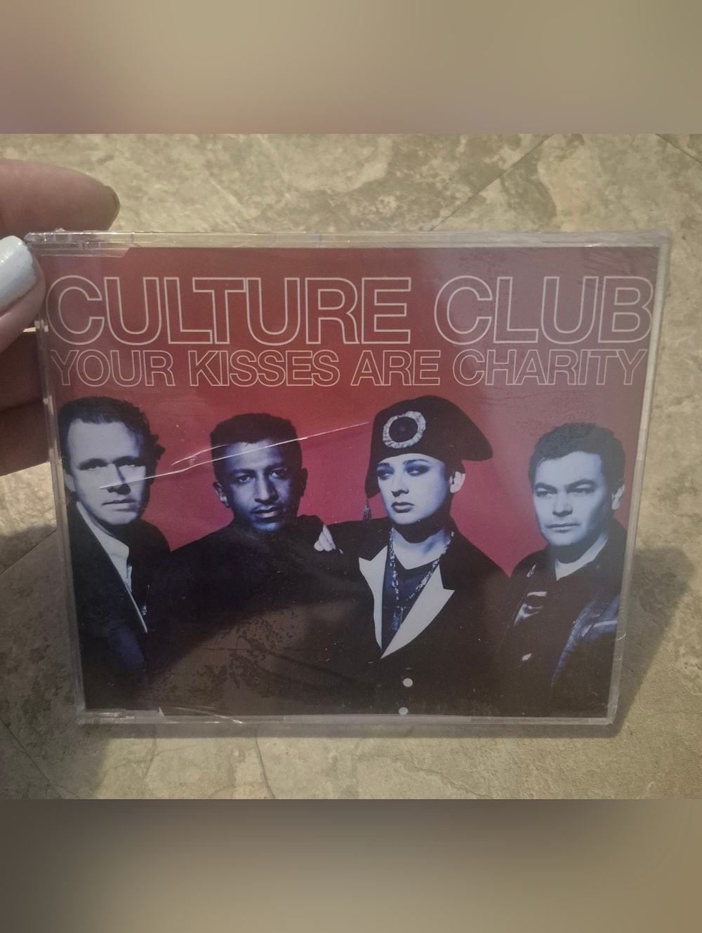 Culture Club Your Kisses Are Charity 3-Track UK  Single Import CD NEW SEALED